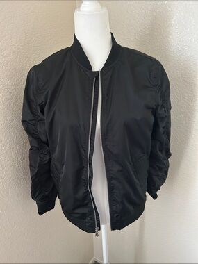 art class Black Lightweight Bomber Jacket